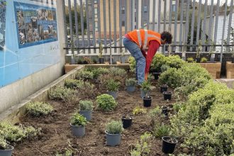 A greener welcome for passengers to Elstree & Borehamwood railway station