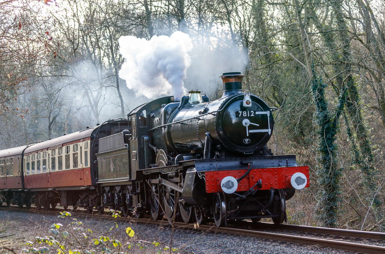 7812 Erlestoke Manor on the Severn Valley Railway