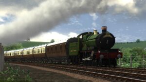 GWR Saint Locomotive Retexture for Train Simulator