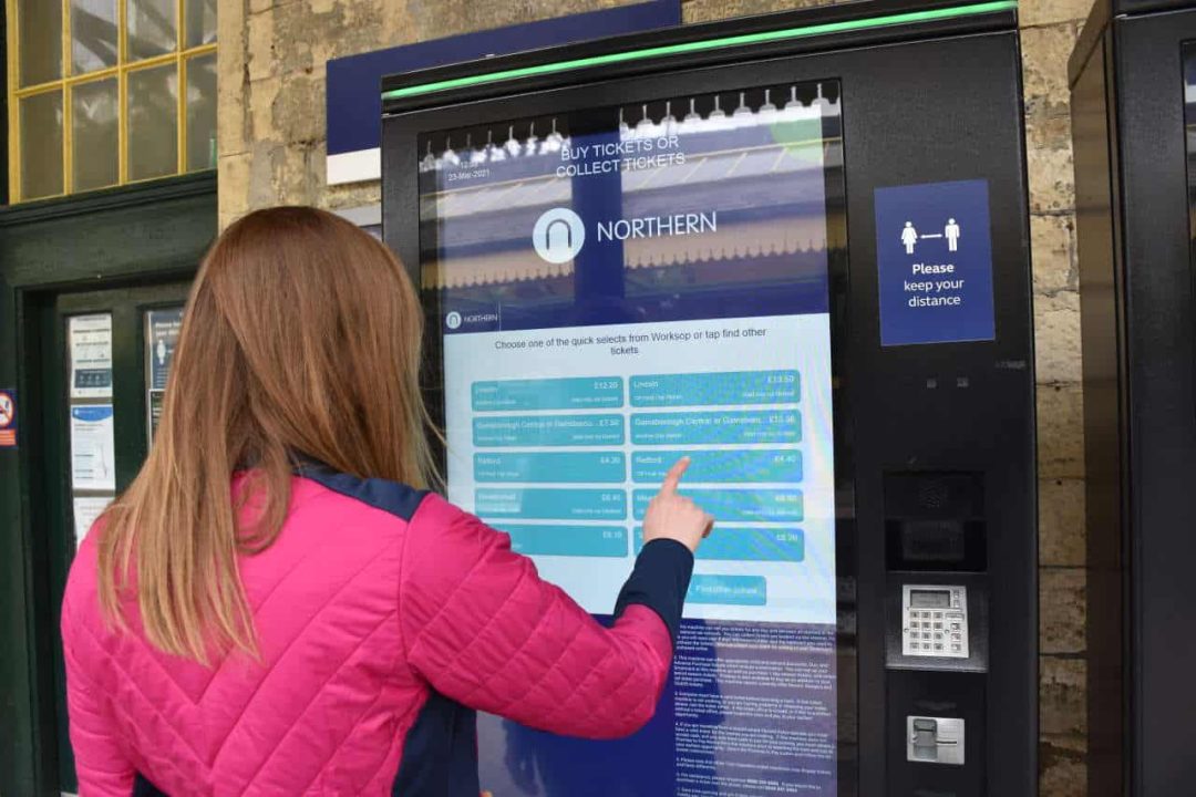 Northern's New tickets machines