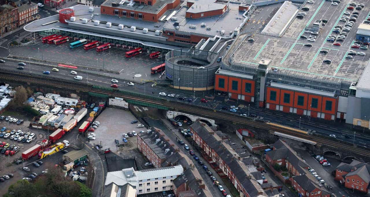 Foundry Street and Bewsey Street railway bridges in Warrington