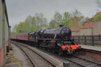 Steam locomotive 44871 to steam through Yorkshire this Saturday