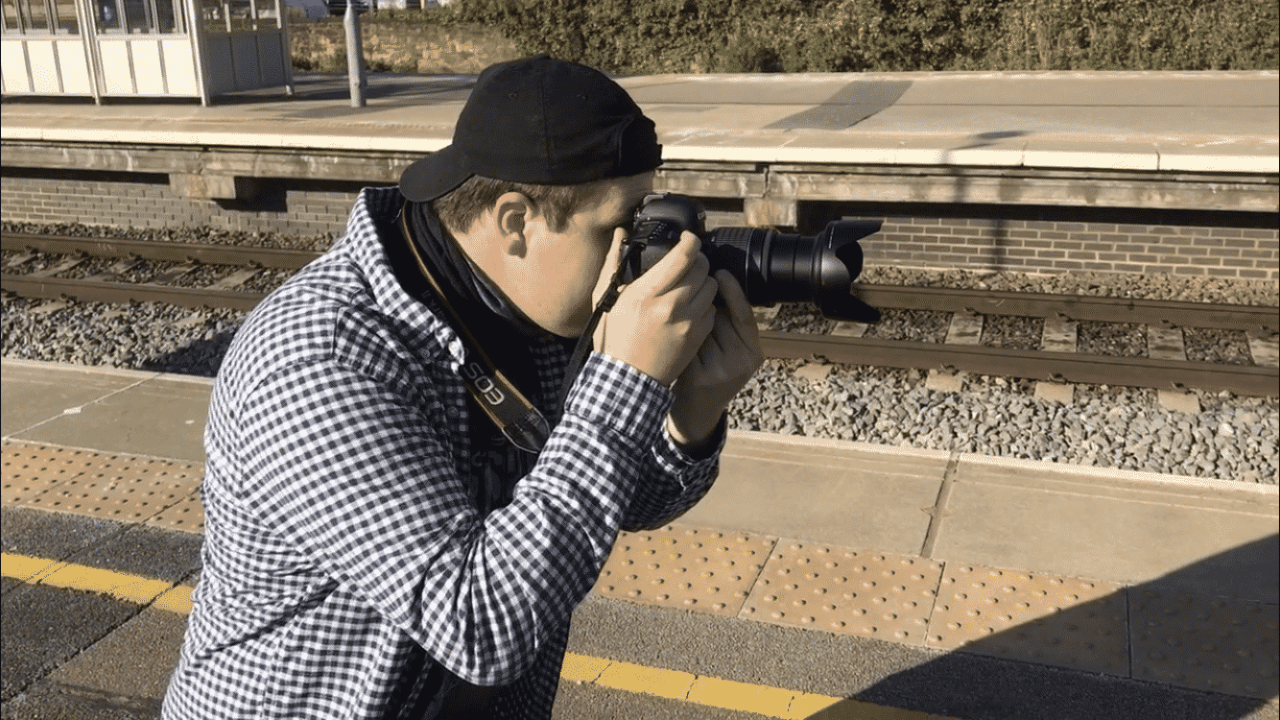 Nathaniel Parker, railway photographer