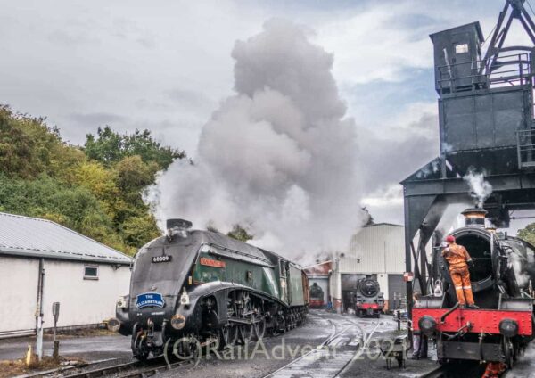 60009 Union of South Africa at Grosmont MPD, North York Moors Railway