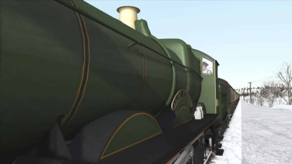 GWR Saint Locomotive Retexture for Train Simulator