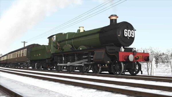 GWR Saint Locomotive Retexture for Train Simulator