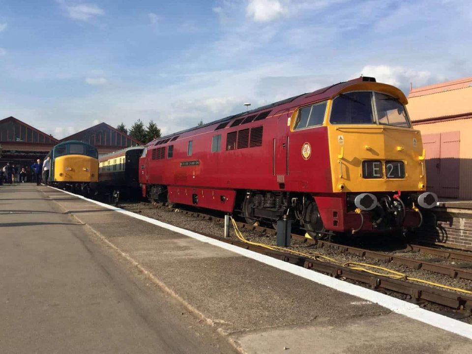 D821 at the Severn Valley Railway