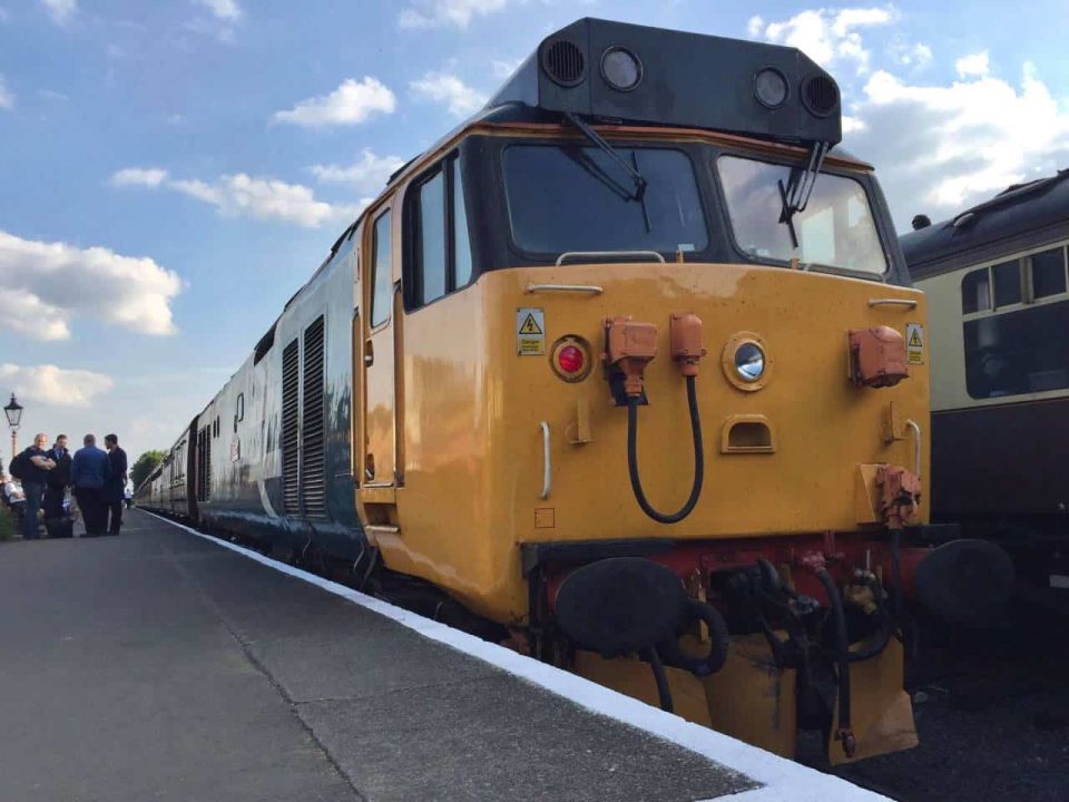 50049 on the Severn Valley Railway