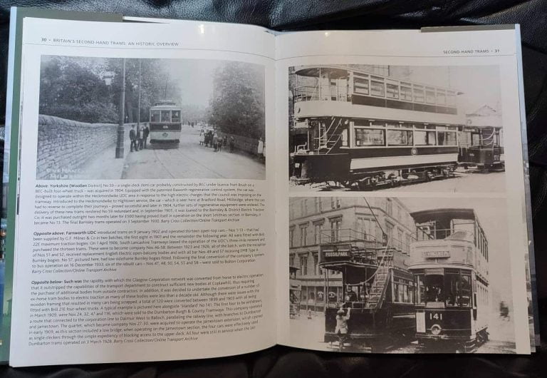 BOOK REVIEW: Britain's Second Hand Trams - An Historic Overview