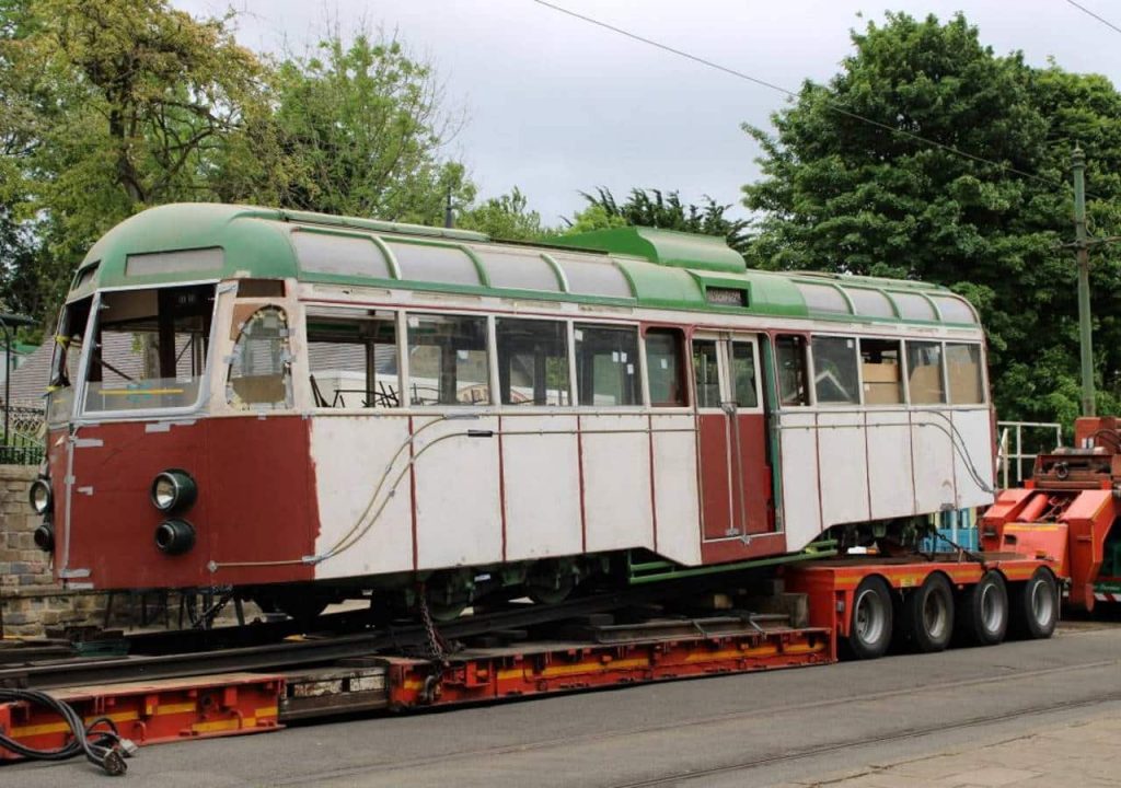 Blackpool 298 at Crich Tramway Village