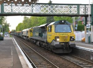 Freightliner Jumbo Train at Hale