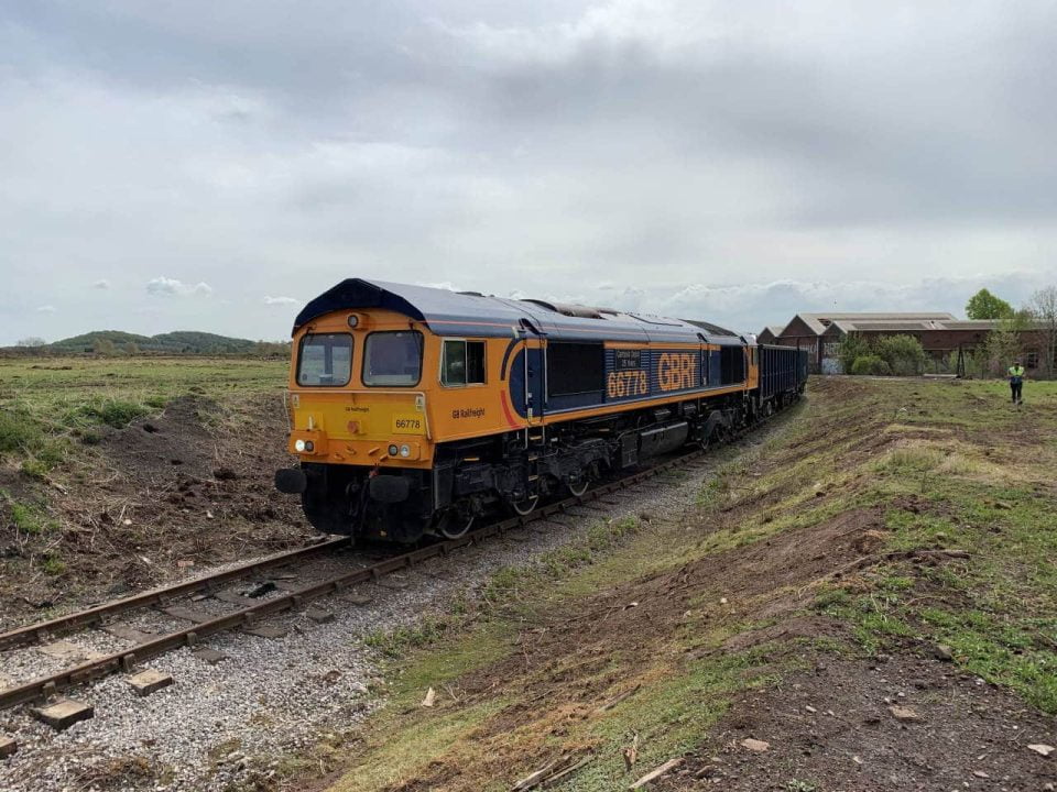 GB Railfreight runs first service from Stanton Gate