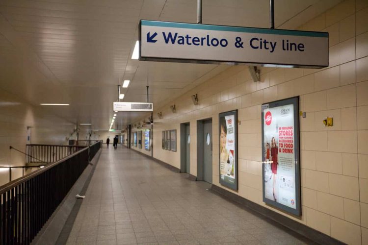 Waterloo & City line sign