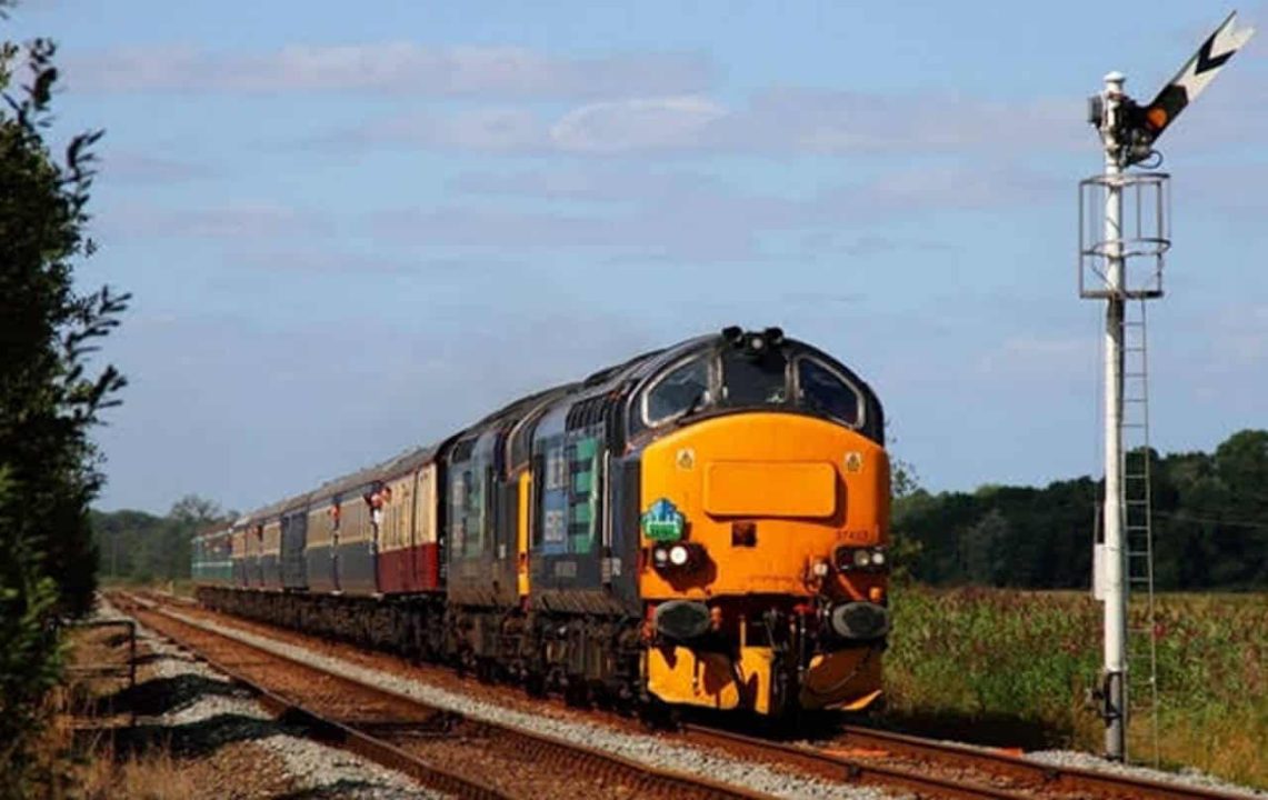 Class 37s on a Retro Railtours tour