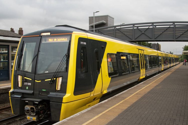 Merseyrail / Stadler 777 on test at Bootle Oriel Road