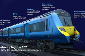 Southeastern to bring Class 707s to London from Autumn 2021