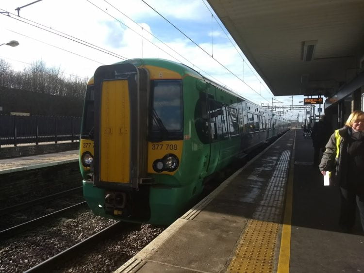 Southern Class 377 at Hemel Hempstead