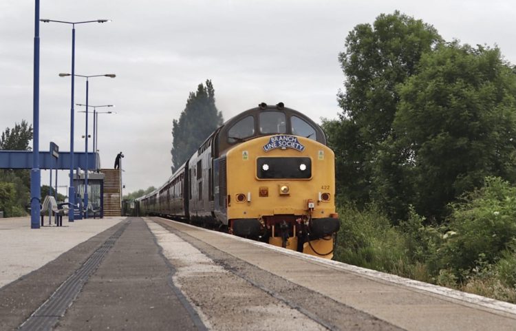 DRS Class 37s on a Branch Line Society tour