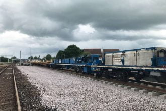 Track improvement work completed between York and Church Fenton