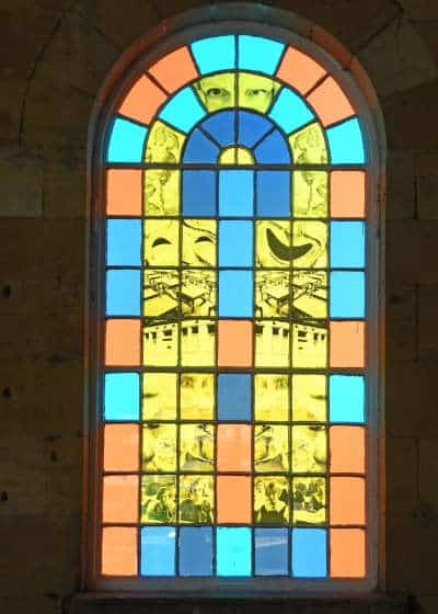 One of the Wilfred Owen windows