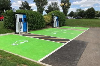 Transport for Wales supports electric vehicles by install more charging stations in rural areas