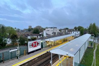 Environmentally friendly repairs complete at Shoreham-by-Sea railway station