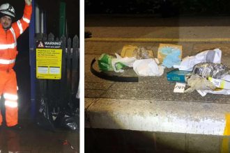 Litter blitz by Network Rail in Blackpool, Kendal and Windermere