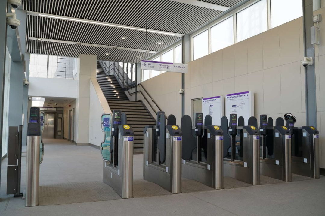 TfL Image - West Drayton ticket hall and gateline