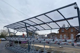 Norfolk railway station gets new secure cycle facility