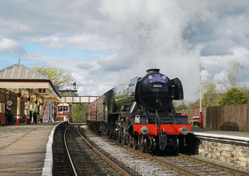 Flying Scotsman on the East Lancashire Railway