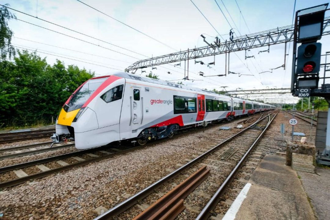 A Greater Anglia Intercity train