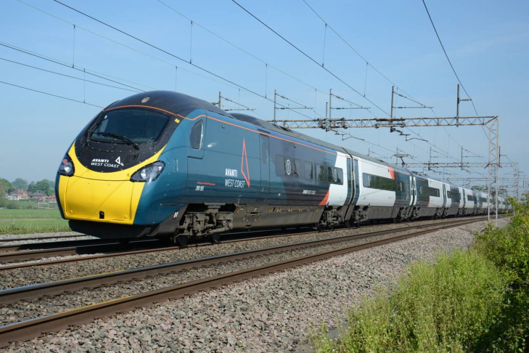 Picture of Avanti West Coast Pendolino 390155