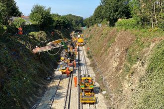 Network Rail completes landslip work on Ashford line near Bearsted