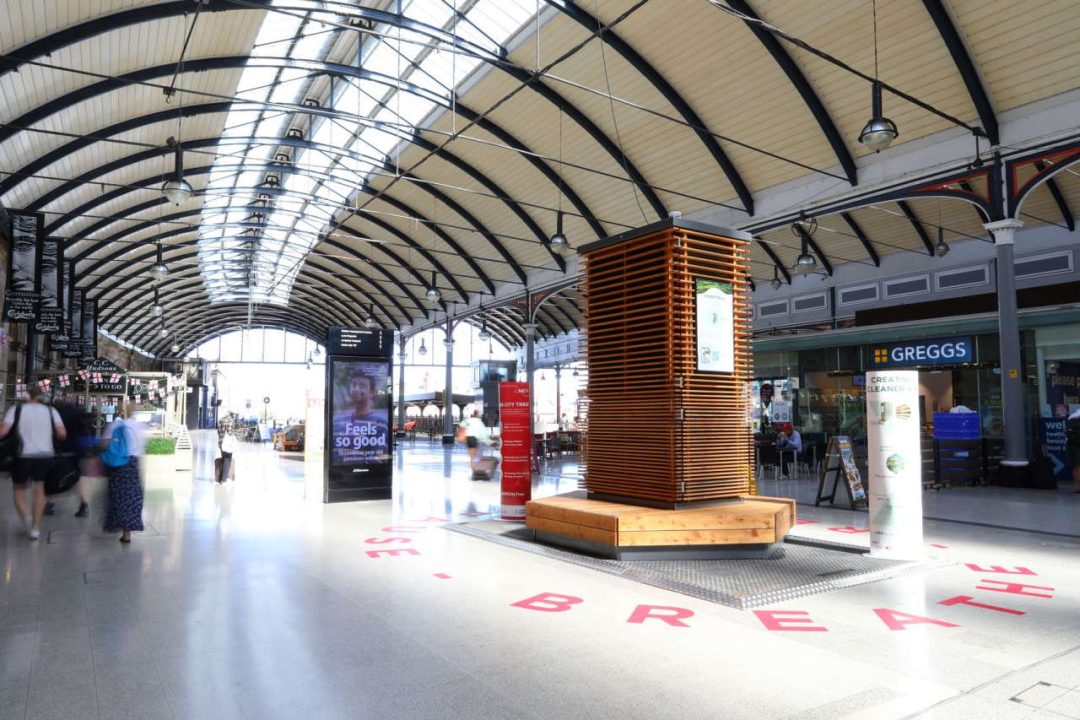 CityTree in Newcastle Central Station