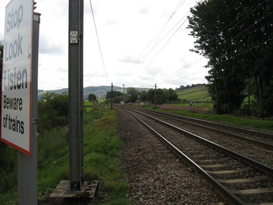 Cononley crossing after work