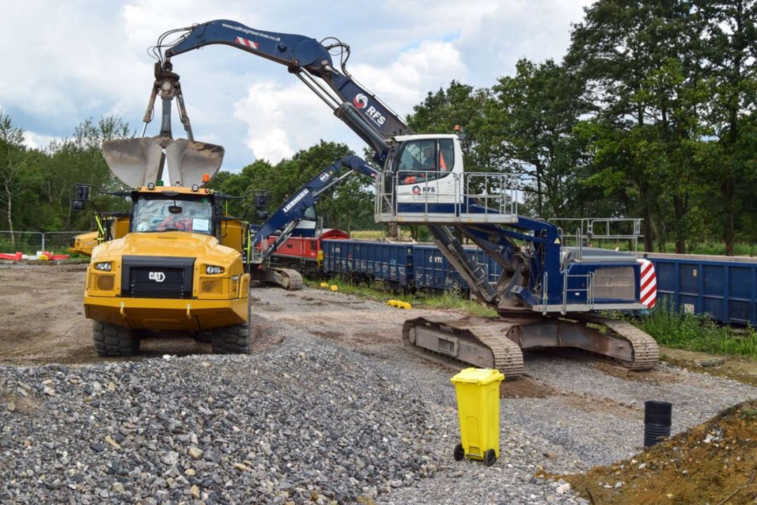 HS2 Construction Site