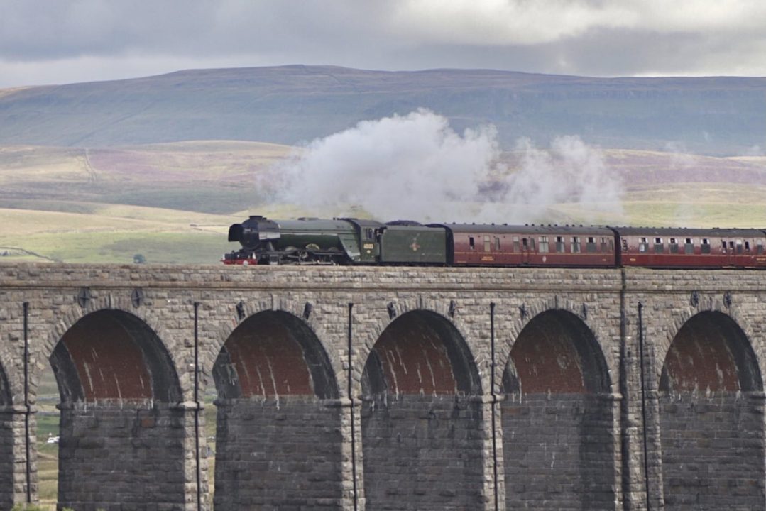 60103 Flying Scotsman Ribblehead Viaduct