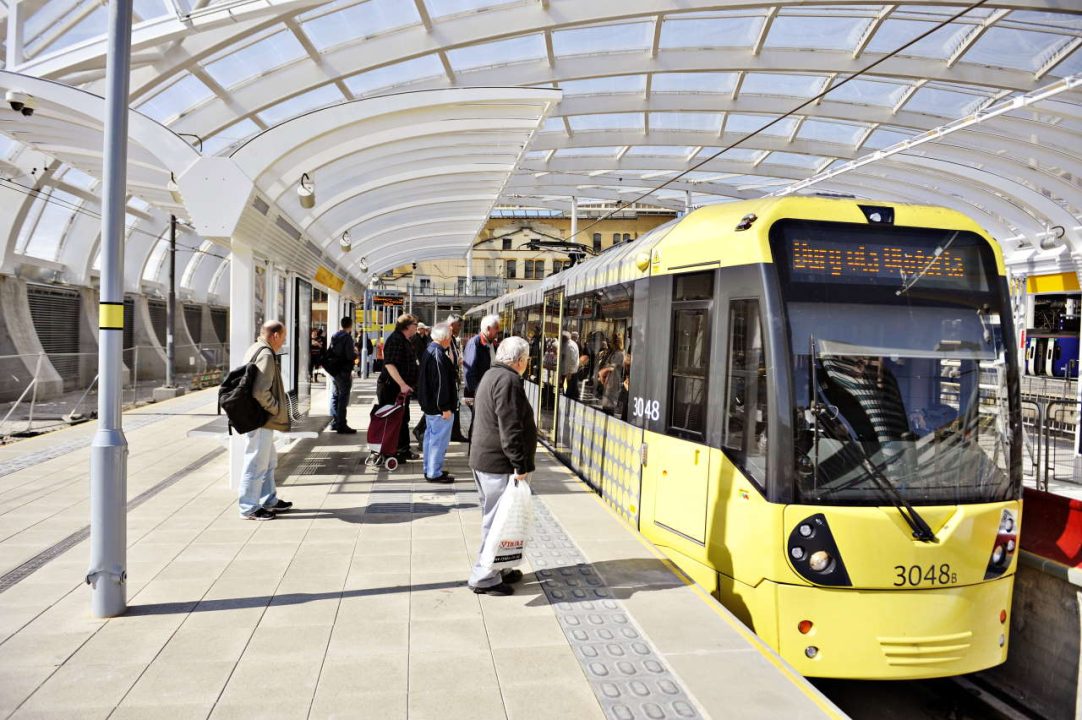 Metrolink Christmas Train 2022 Greater Manchester Is 'Open For Christmas' As Metrolink Encourages The Use  Of The Tram For Days Out