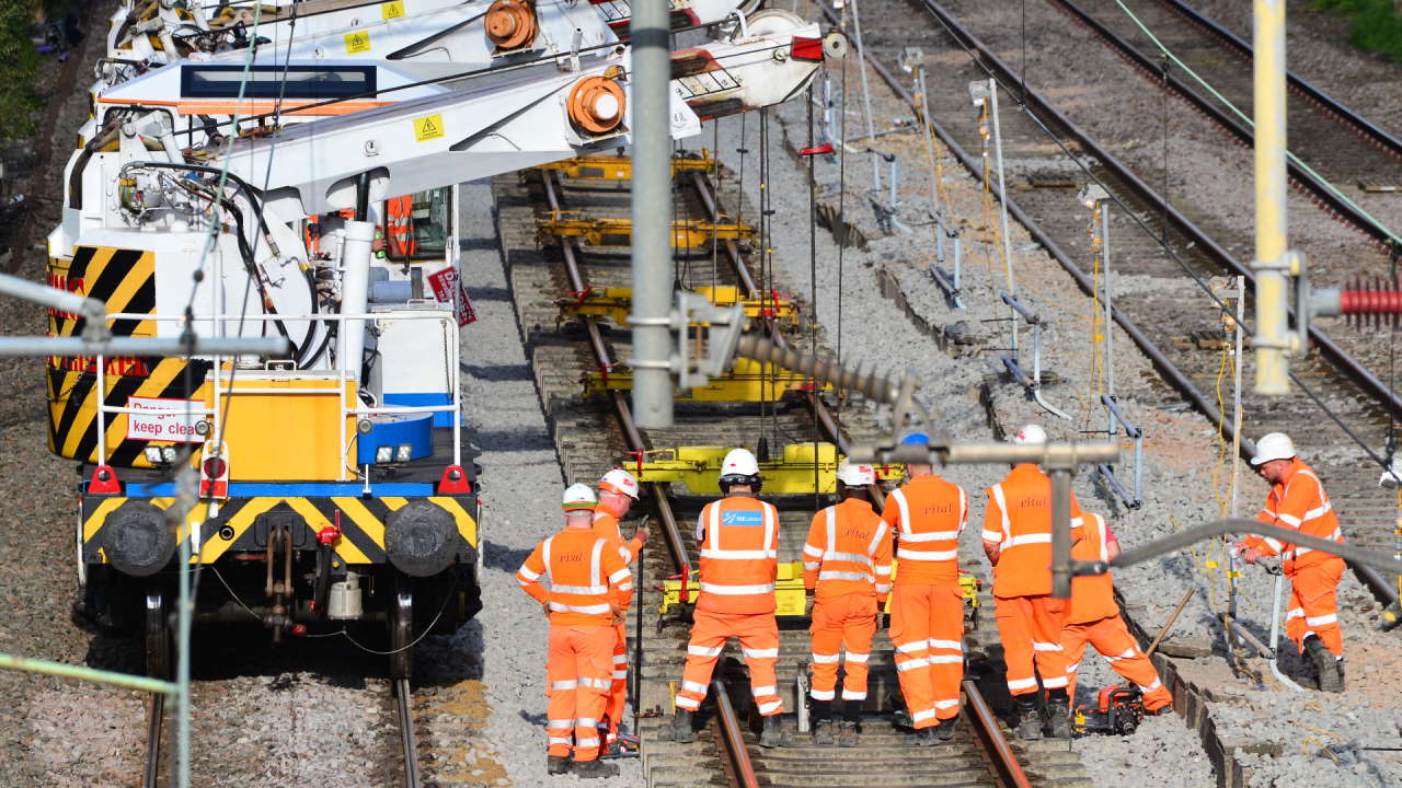 Trent Valley line track upgrade