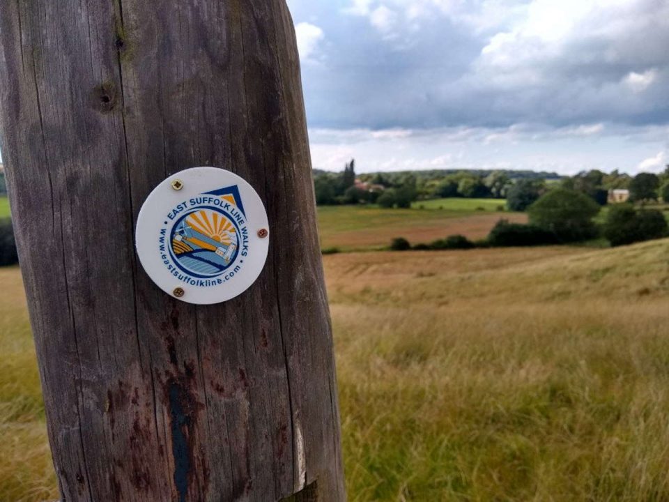 Guided walk sign