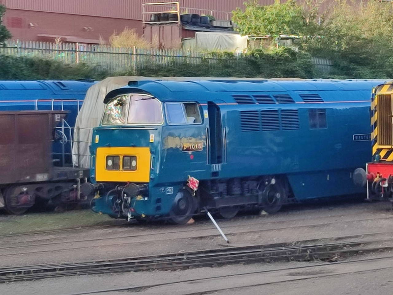 D1015 at Kidderminster Diesel Depot