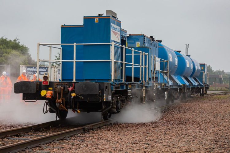 Autumn 21 rail head treatment train (RHTT)