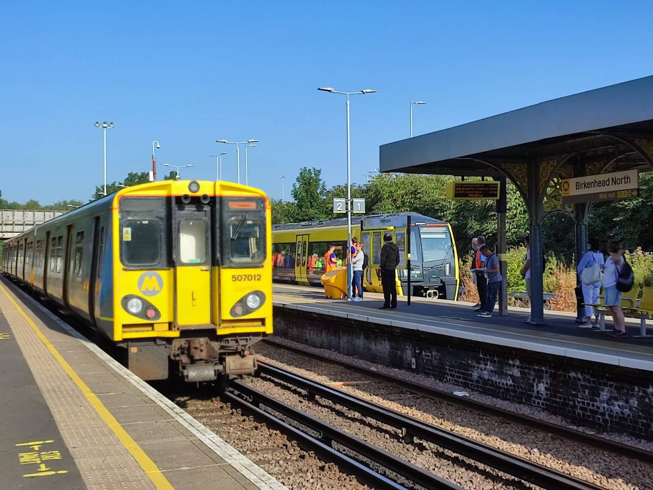 Merseyrail Class 777 at Birkenhead North