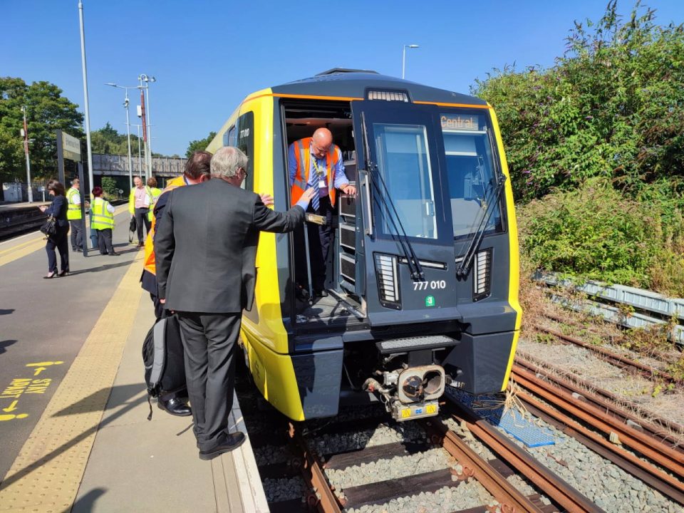 Merseyrail Class 777 at Birkenhead North