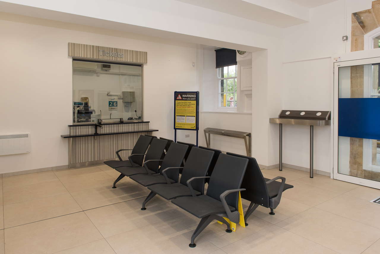 Malton Station new waiting room