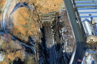 Track upgrades for one of the World’s oldest railway tunnels on the line between Manchester and Leeds