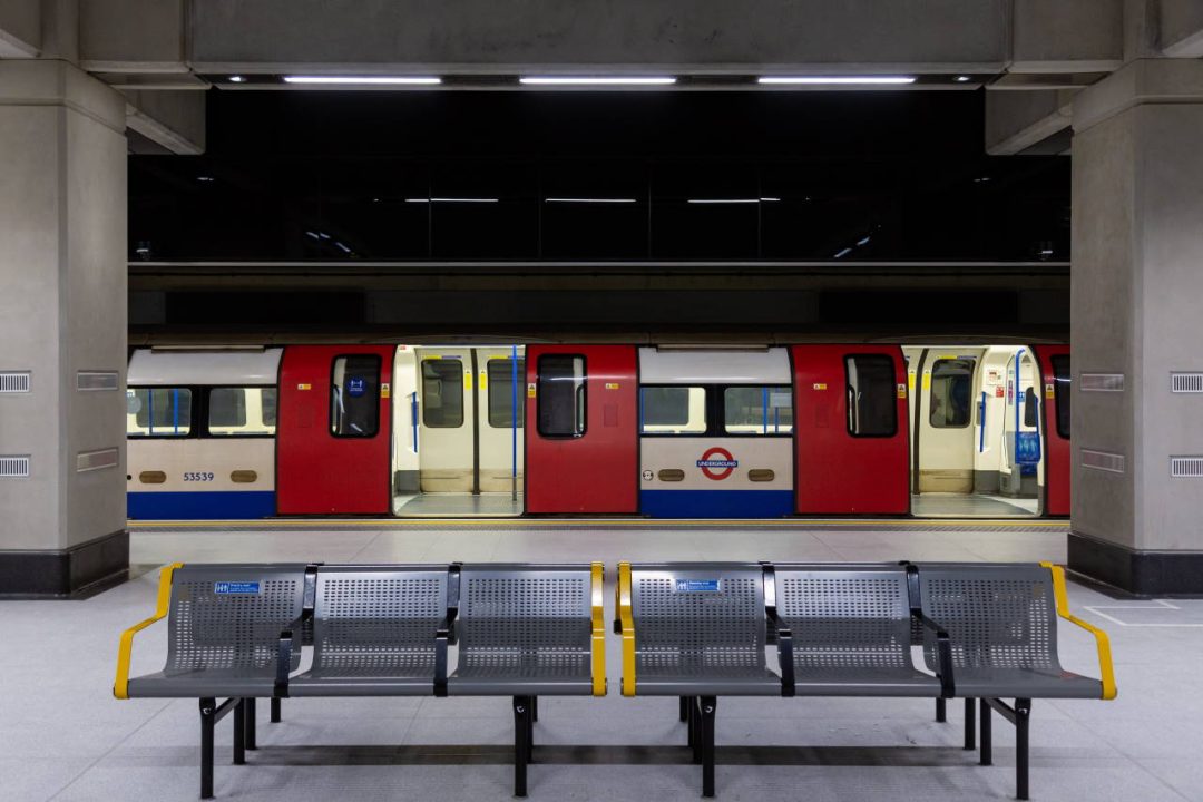 Nine Elms Underground Station on the Northern Line Extension