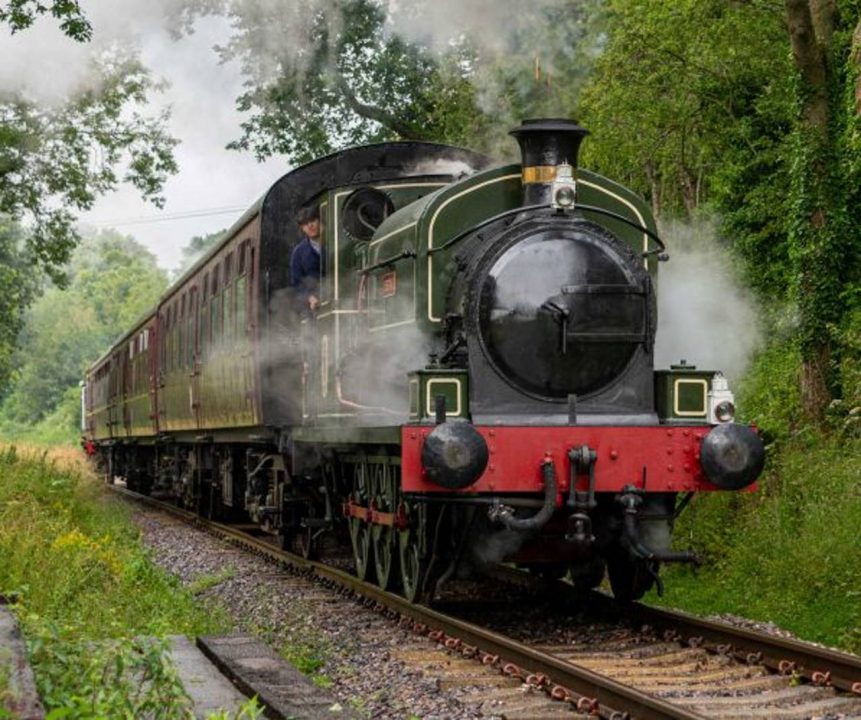 Austin 1 on the Somerset and Dorset Railway