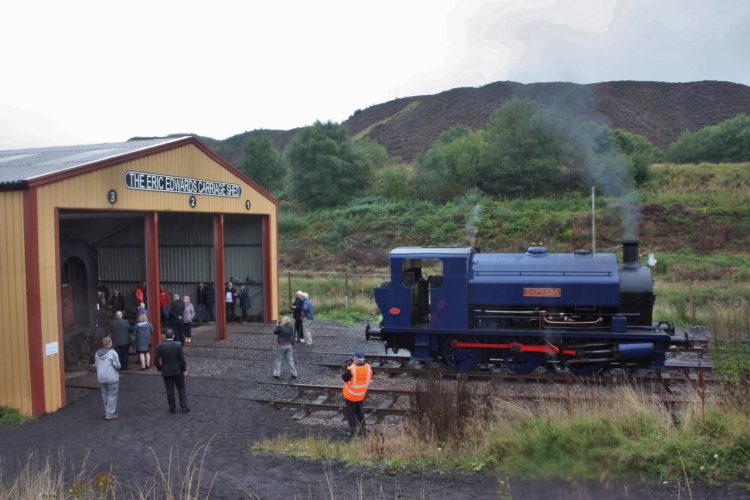 New carriage shed opened at the Pontypool and Blaenavon Railway