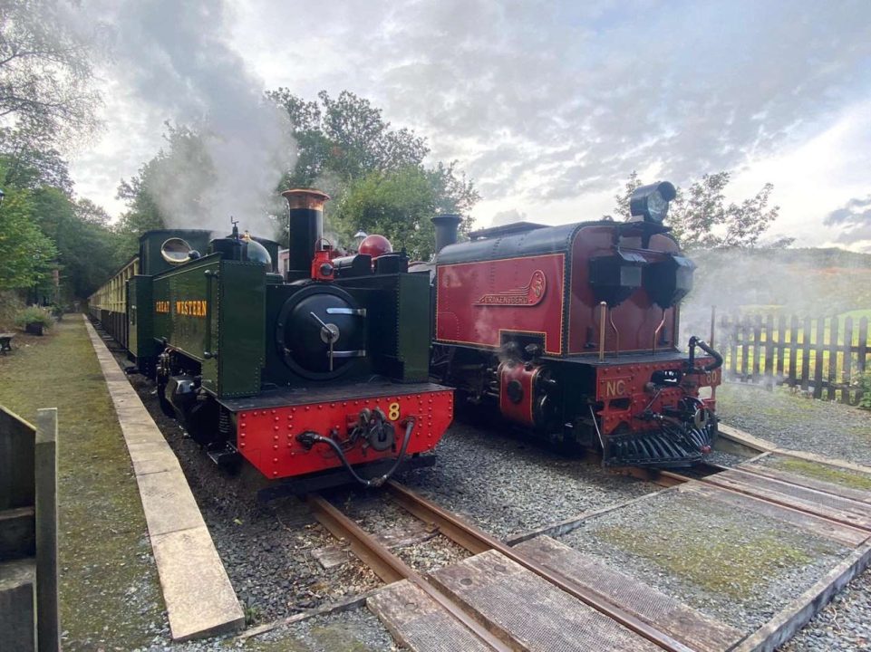 Garratt 60 on test at the Vale of Rheidol Railway